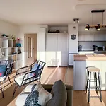 Luxueux T4 Vue Avec Jardin Prive 아파트