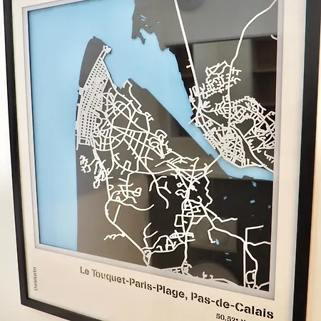 아파트 Luxueux T4 Vue Avec Jardin Prive Le Touquet