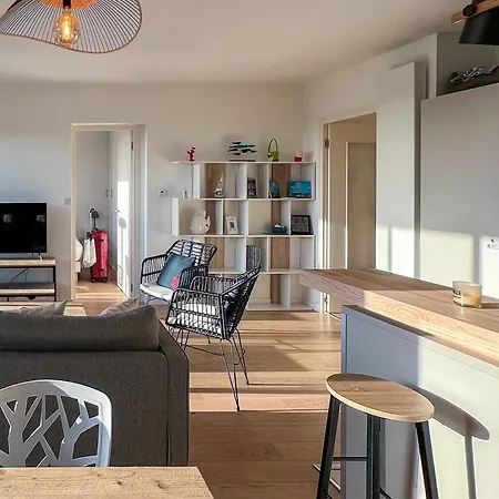 T4 Vue Avec Jardin En Plein Centre Pour 7pers