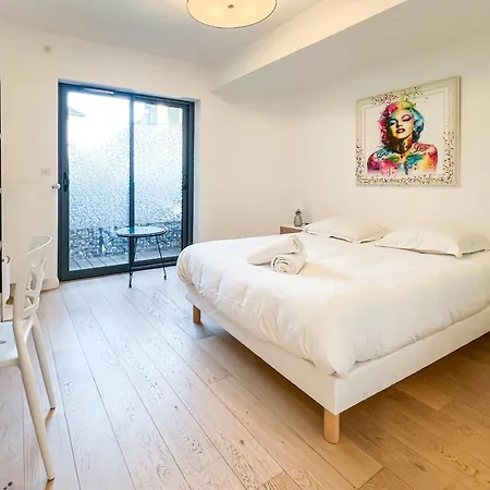 Luxueux T4 Vue Avec Jardin Prive 아파트